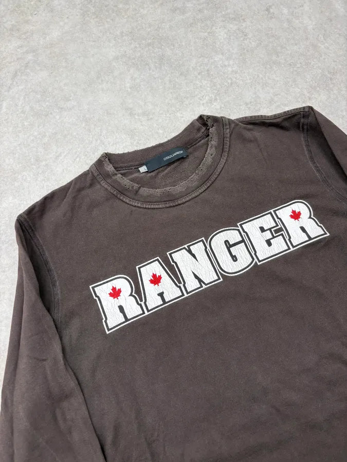 AW2004 Dsquared2 Brown Ranger Longsleeve GPblJTY 4