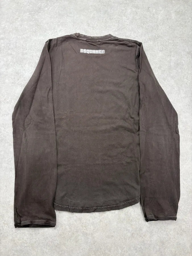 AW2004 Dsquared2 Brown Ranger Longsleeve GPblJTY 5