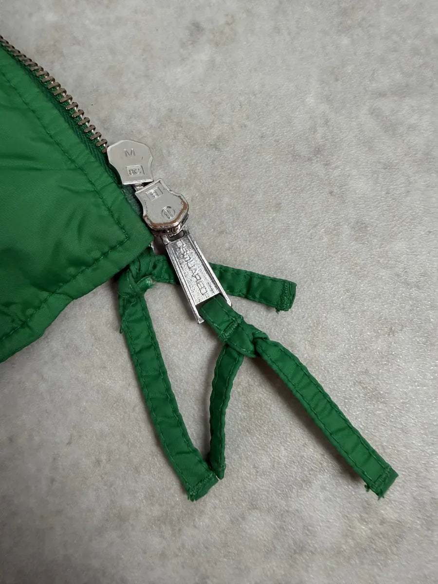 SS2004 Dsquared2 Canadian Green Puffer Vest Jacket HsiCbwA 8