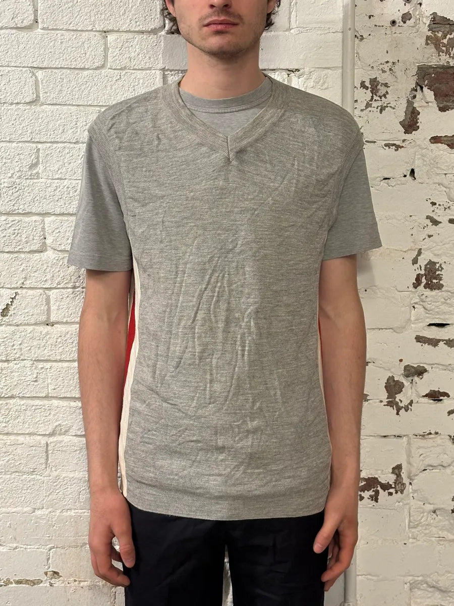SS2004 Dsquared2 Grey Rebel Classy Sleeveless Sweater fBcsccJ 1