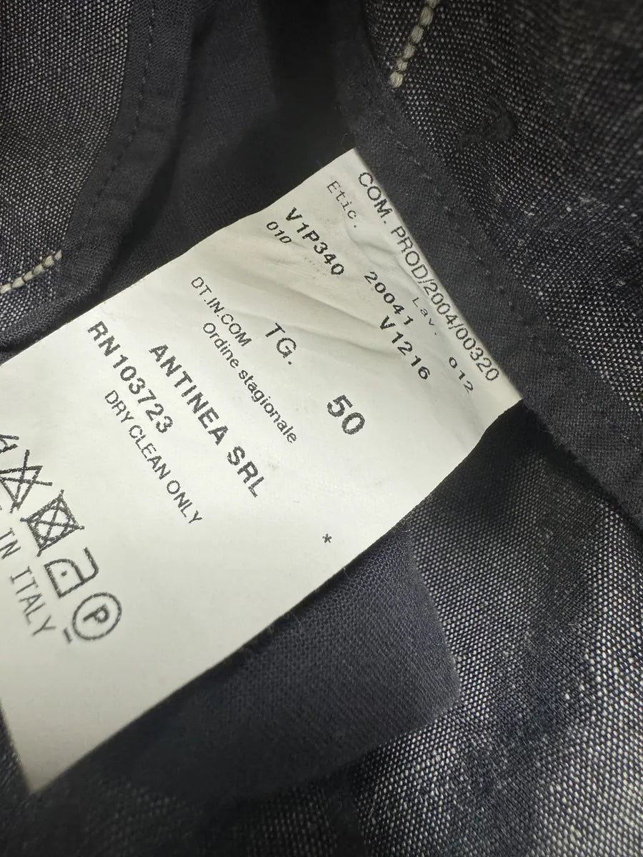 SS2004 Emporio Armani Grey Striped Cozy Pants  UNUoisV 7