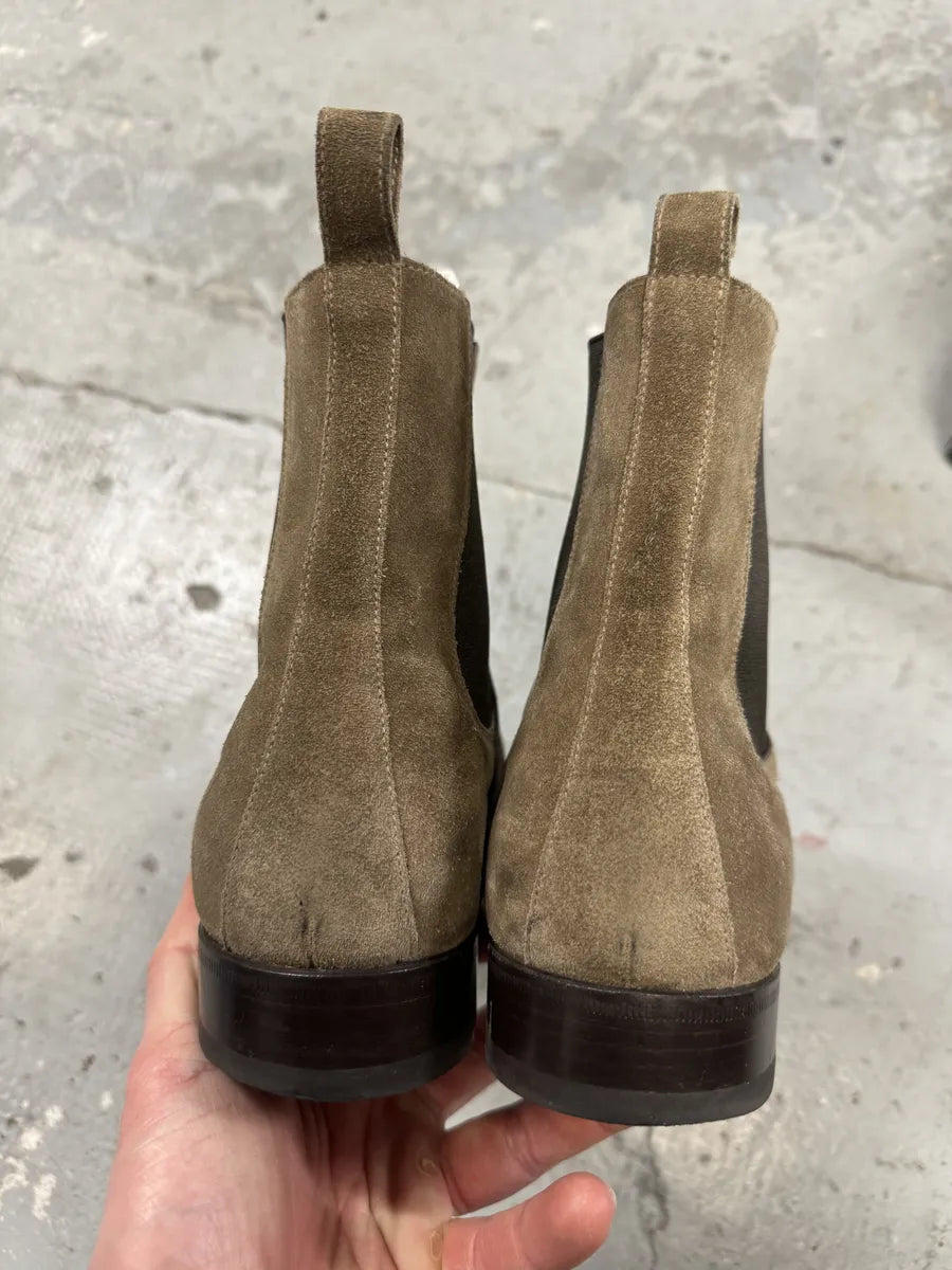 SS2004 Gucci Beige Suede Ankle Boots (41.5eu/us8) cRGPbzy 4