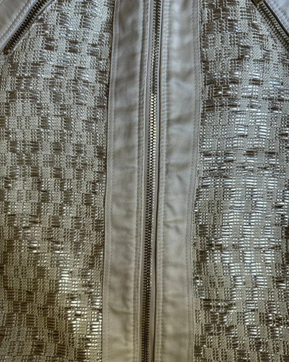 SS2004 Gucci by Tom Ford Beige Nude Gabardine Jacket LOnqsMC 8