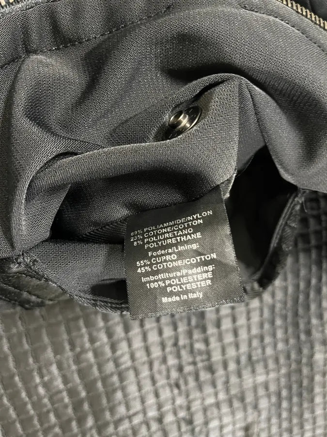 SS2004 Gucci by Tom Ford Black Structured Biker Jacket (M) hQZonnB 10