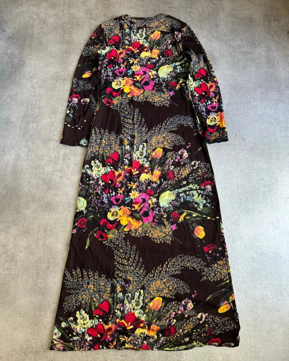 SS2004 Jean Paul Gaultier Flower Distinct Italian Dress kYVkLJc 2