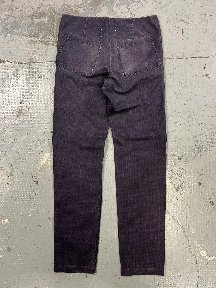 SS2004 Maison Martin Margiela Grey Low Waisted Signature Pants ejbxHES 0