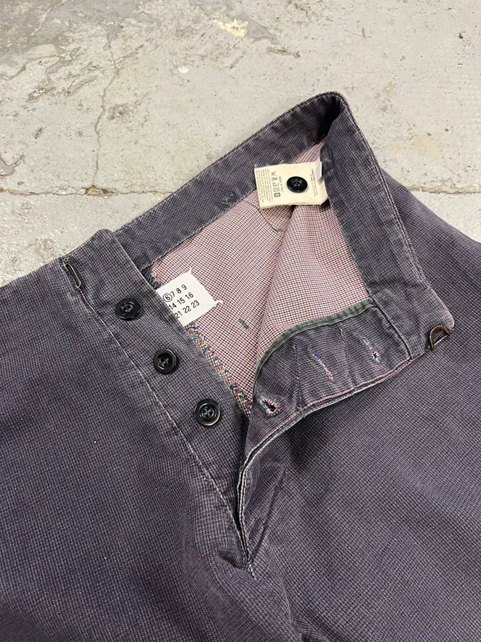 SS2004 Maison Martin Margiela Grey Low Waisted Signature Pants ejbxHES 6