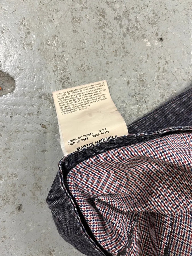 SS2004 Maison Martin Margiela Grey Low Waisted Signature Pants ejbxHES 9