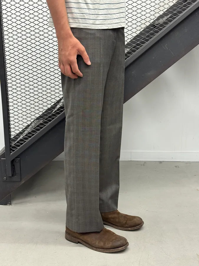 SS2004 Maison Martin Margiela Grey Tartan Classy Pants Oombodp 2