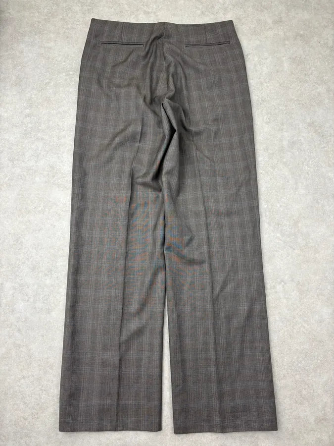 SS2004 Maison Martin Margiela Grey Tartan Classy Pants Oombodp 6