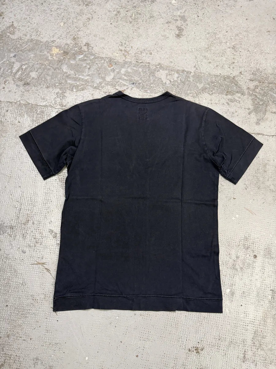SS2004 Y-3 Saeko Tsumura Heroes Black T-Shirt BjoELdR 4