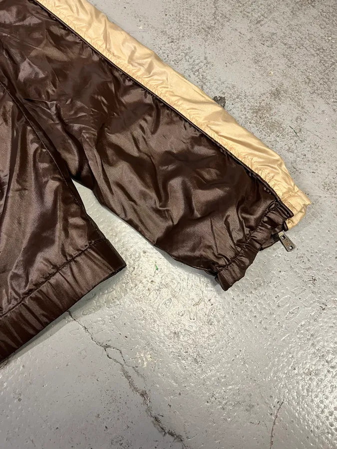 SS2004 Yves Saint Laurent Asymmetrical Zip Nylon Bomber Jacket xigStji 5