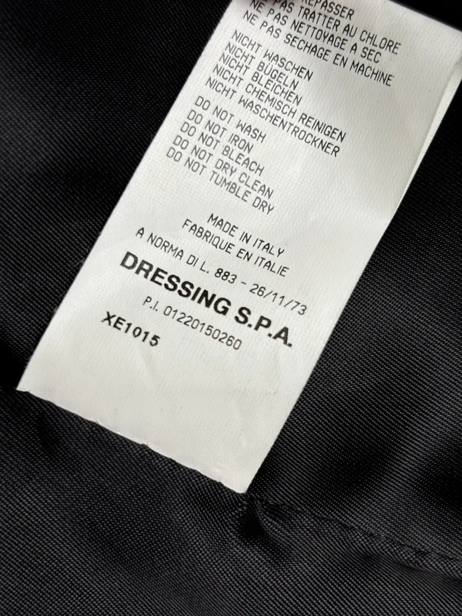 SS2005 Cavalli Black Pleated Hybrid Blazer Jacket UvzVzOx 10