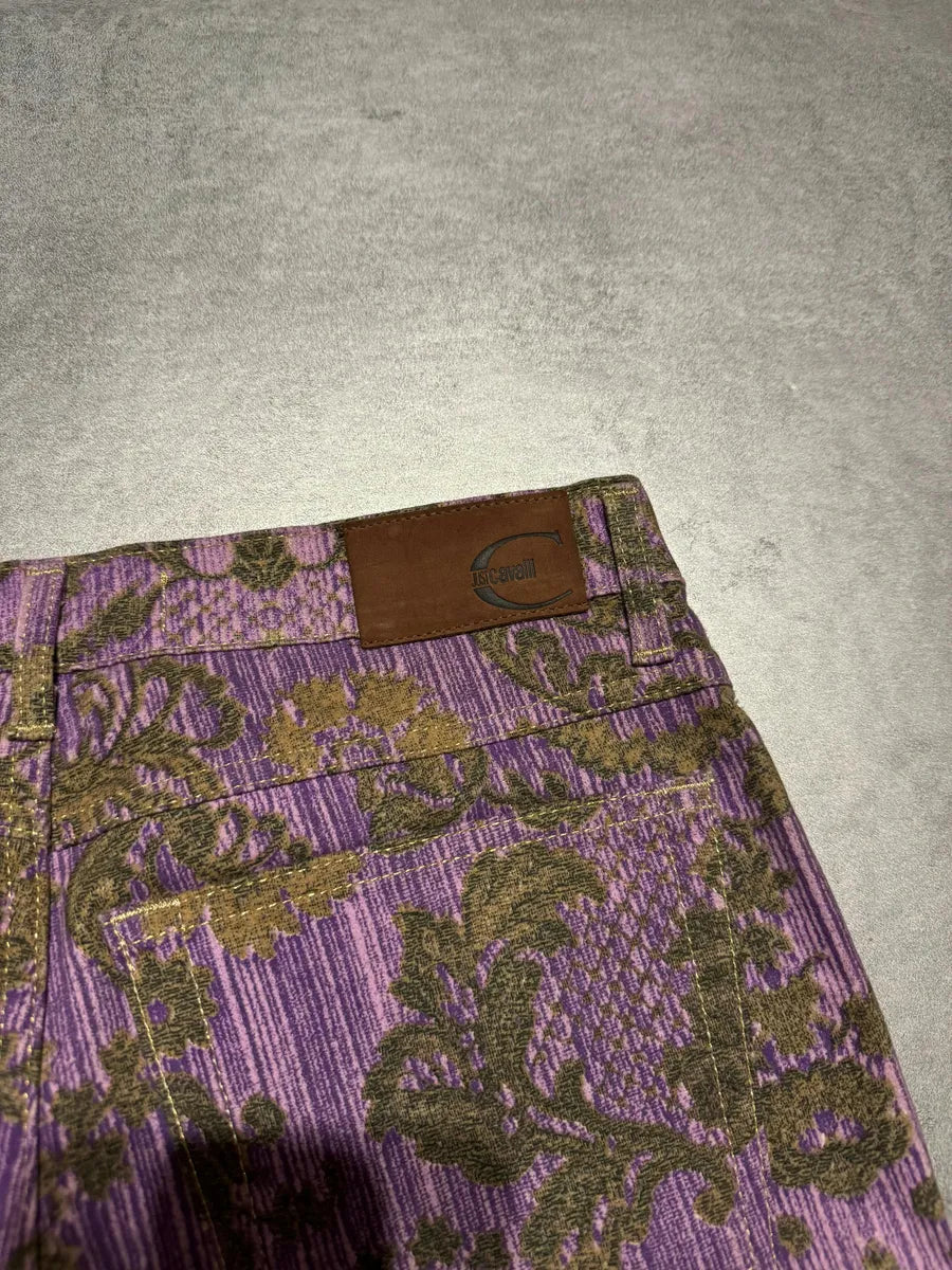 SS2005 Cavalli Mountain Peninsula Purple Relaxed Pants LnjgChT 11