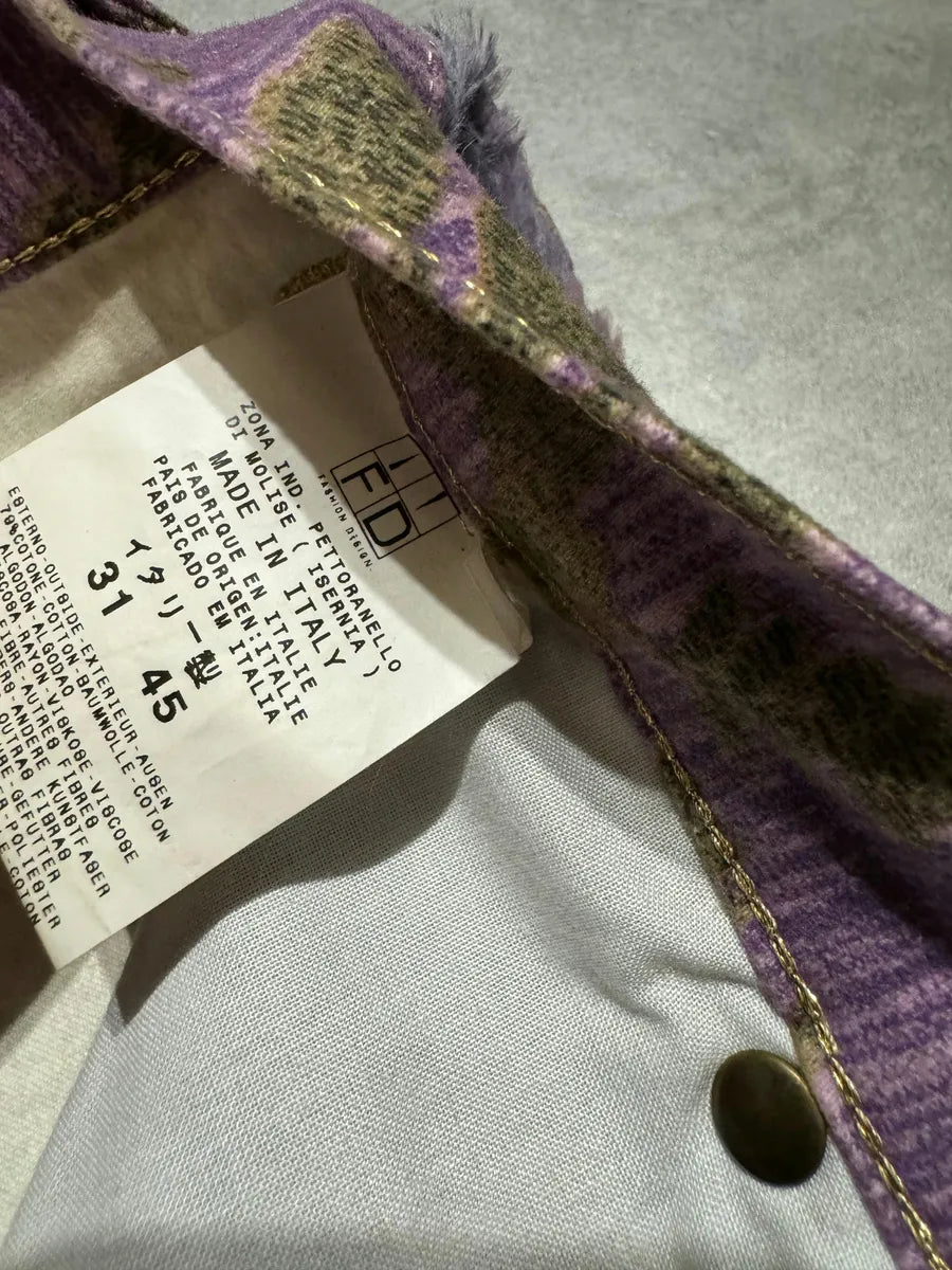 SS2005 Cavalli Mountain Peninsula Purple Relaxed Pants LnjgChT 9