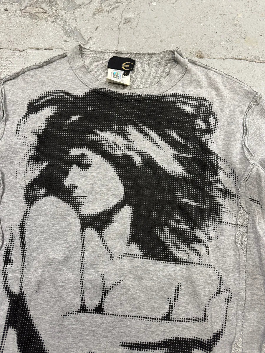 SS2005 Cavalli Naked Woman Print Grey Longsleeve (L/XL) 4