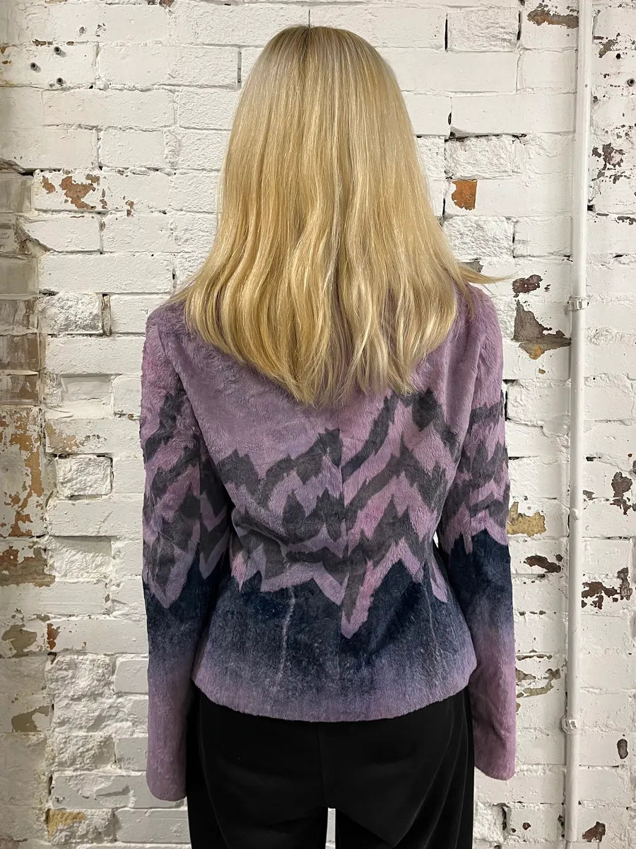 SS2005 Cavalli Pink Peninsula Faux Fur Blazer Jacket CnFGGGD 1