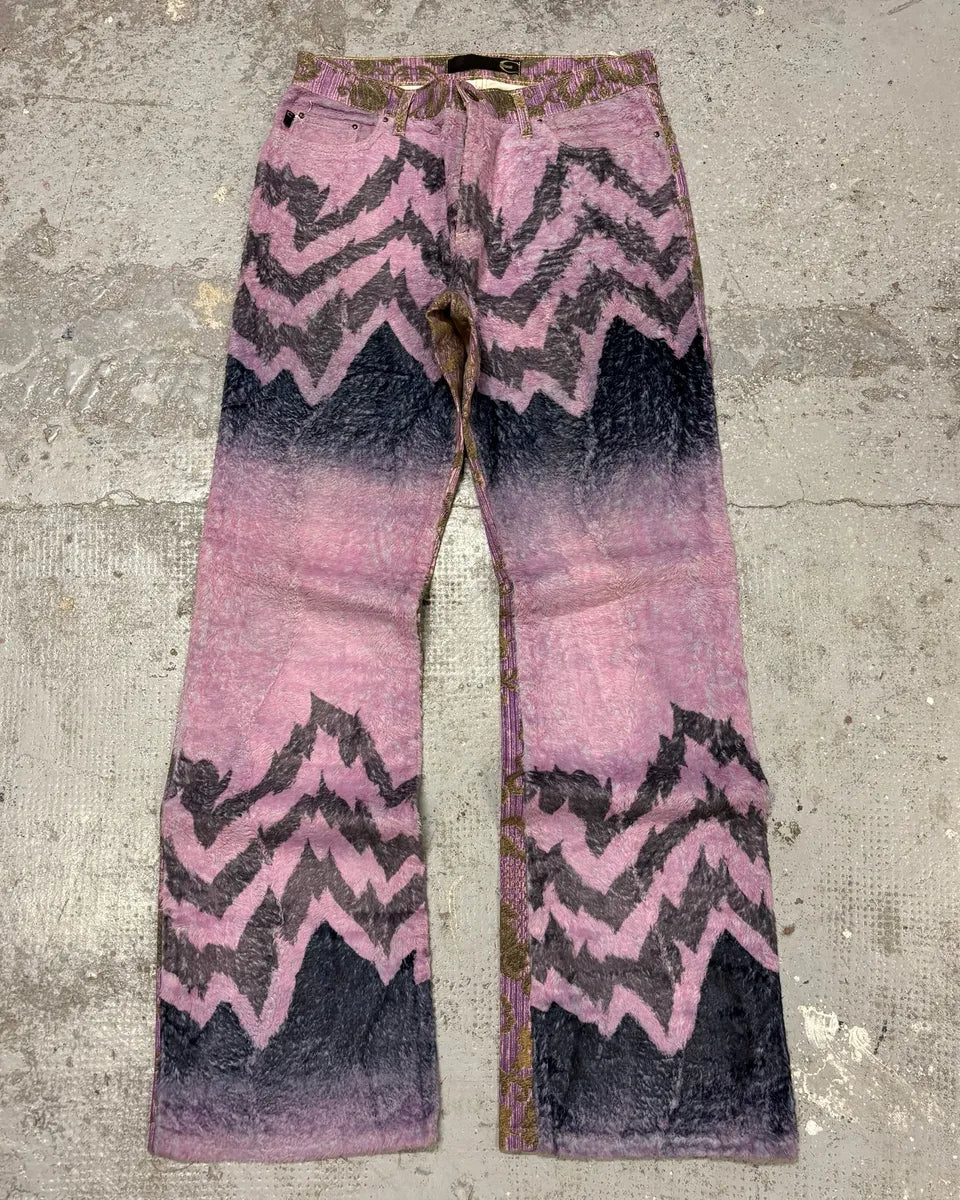 SS2005 Cavalli Purple Peninsula Cozy Pants NWeYRnn 3