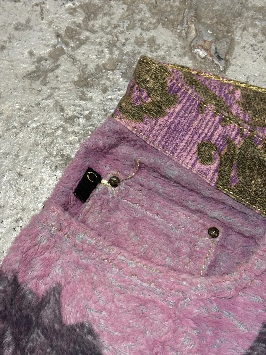 SS2005 Cavalli Purple Peninsula Cozy Pants NWeYRnn 8
