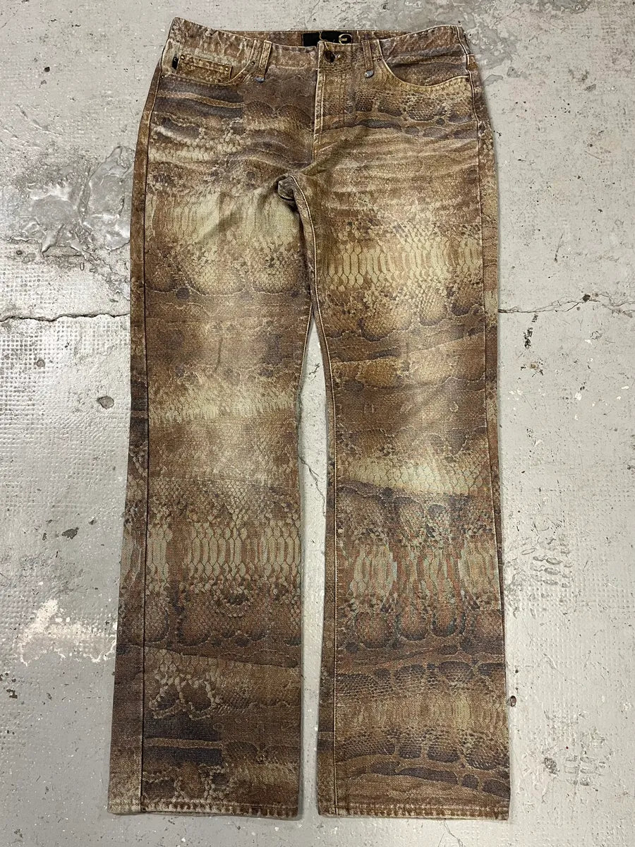 SS2005 Cavalli Sahara Snake Pant (L) xIsbtVf 0