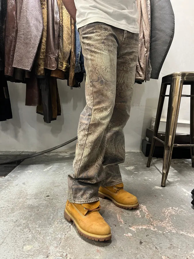 SS2005 Cavalli Sahara Snake Pant (L) xIsbtVf 1