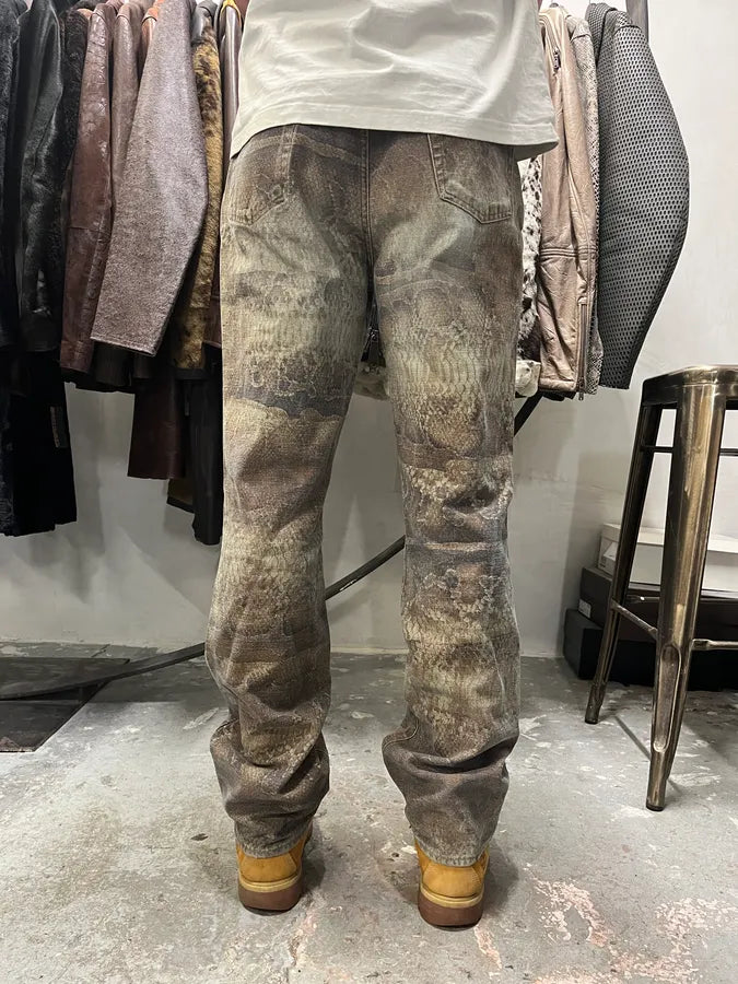 SS2005 Cavalli Sahara Snake Pant (L) xIsbtVf 3