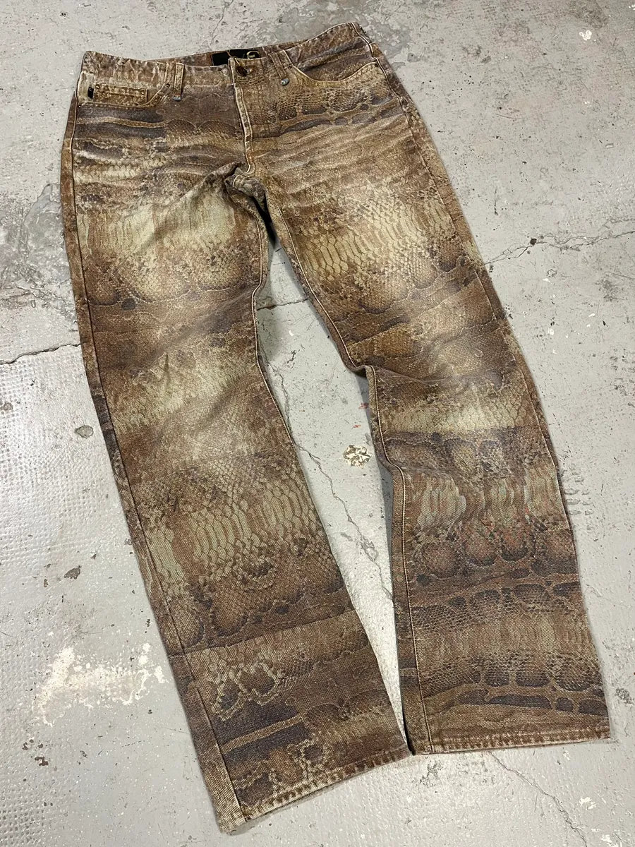 SS2005 Cavalli Sahara Snake Pant (L) xIsbtVf 4