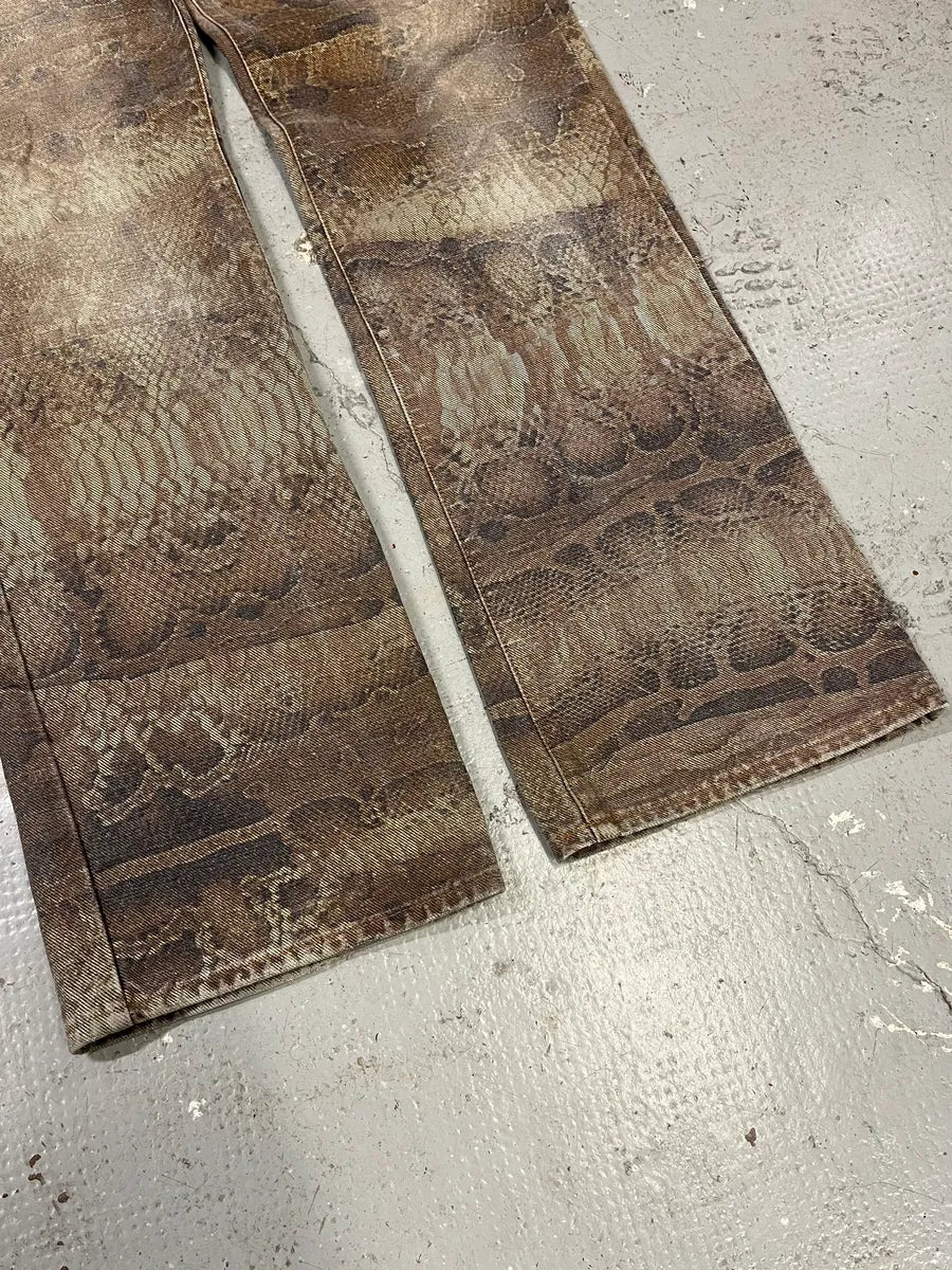 SS2005 Cavalli Sahara Snake Pant (L) xIsbtVf 5