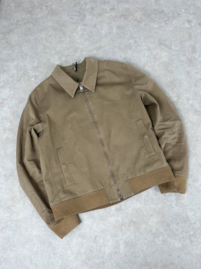 SS2005 Dior Beige Cotton Bomber Jacket Cargo Pocket by Hedi Slimane sqedIwh 3