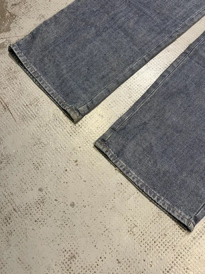 SS2005 Dolce & Gabbana Batman Patch Blue Denim Jeans LrbDBBN 7