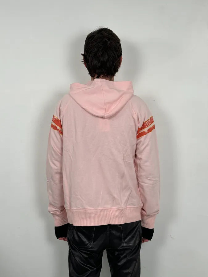 SS2005 Dolce & Gabbana Hawaian Faded Pink Zip-up Hoodie kBkRUBf 2