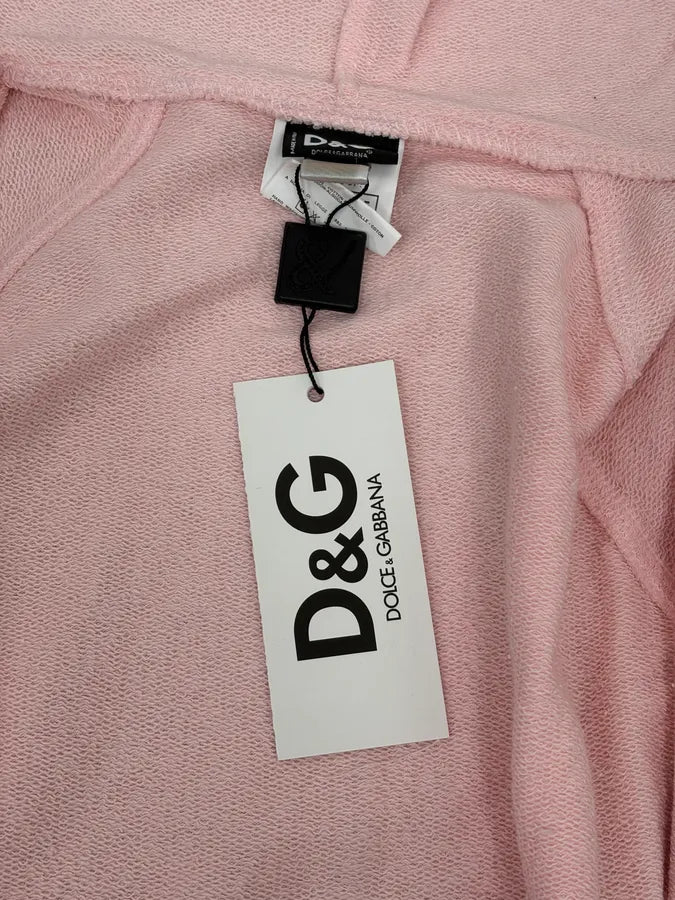 SS2005 Dolce & Gabbana Hawaian Faded Pink Zip-up Hoodie kBkRUBf 11