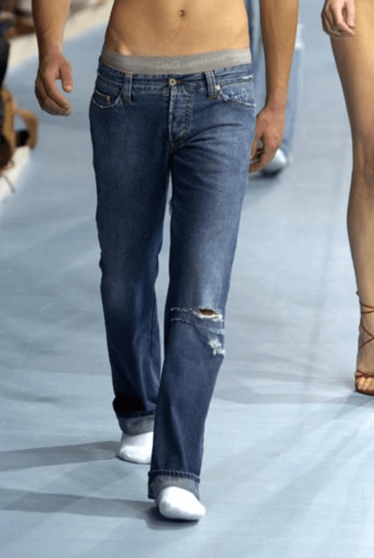 SS2005 Dolce & Gabbana I Love Denim Blue Jeans kaOLUGK 2