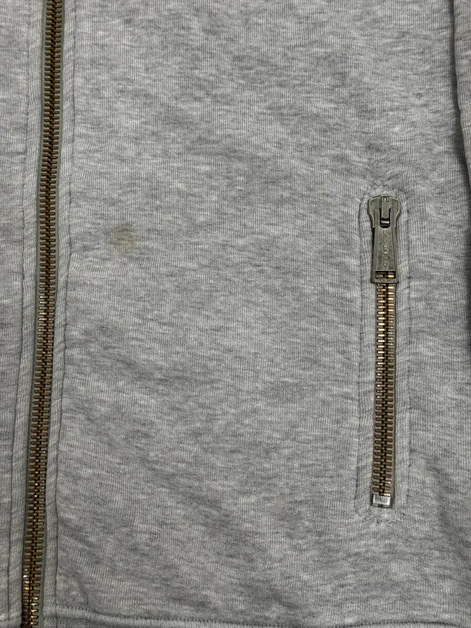 SS2005 Dsquared2 Grey Signature Distressed Zip-up Hoodie UeiZLsR 9