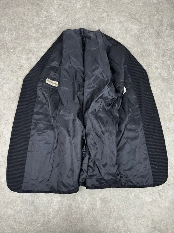 SS2005 Emporio Armani Striped Navy Classy Blazer ybpxiIj 6