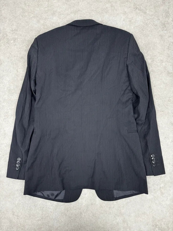 SS2005 Emporio Armani Striped Navy Classy Blazer ybpxiIj 3