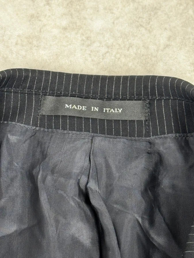 SS2005 Emporio Armani Striped Navy Classy Blazer ybpxiIj 8