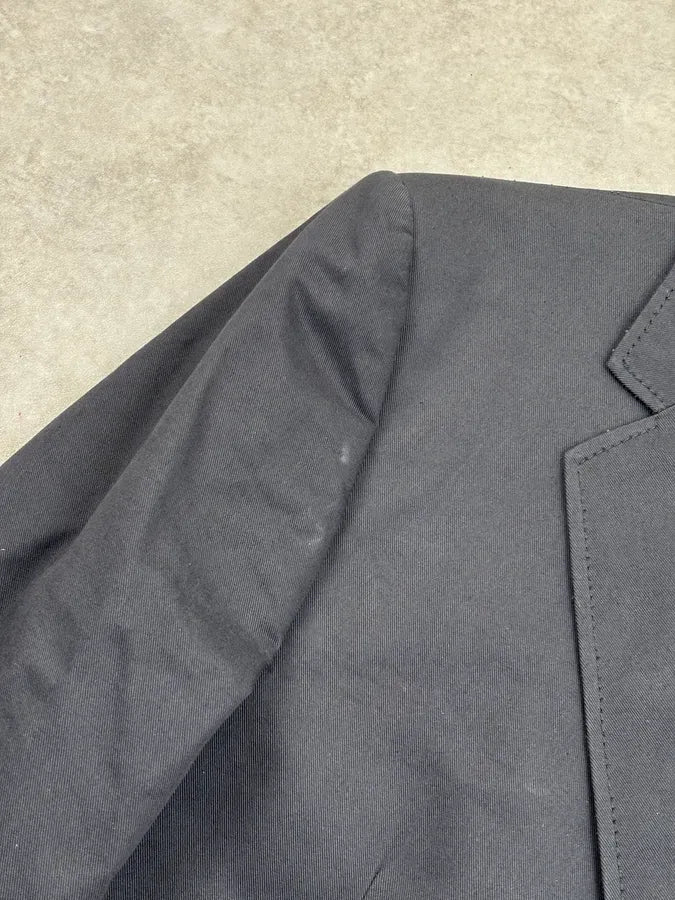 SS2005 Gucci Grey Embroidered Crest Blazer Jacket pEvUCRy 10