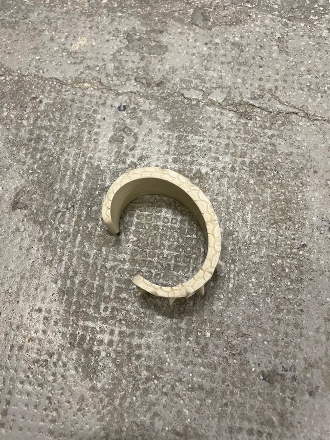 SS2005 Helmut Lang Alligator Resin Bracelet KrCqGKL 3