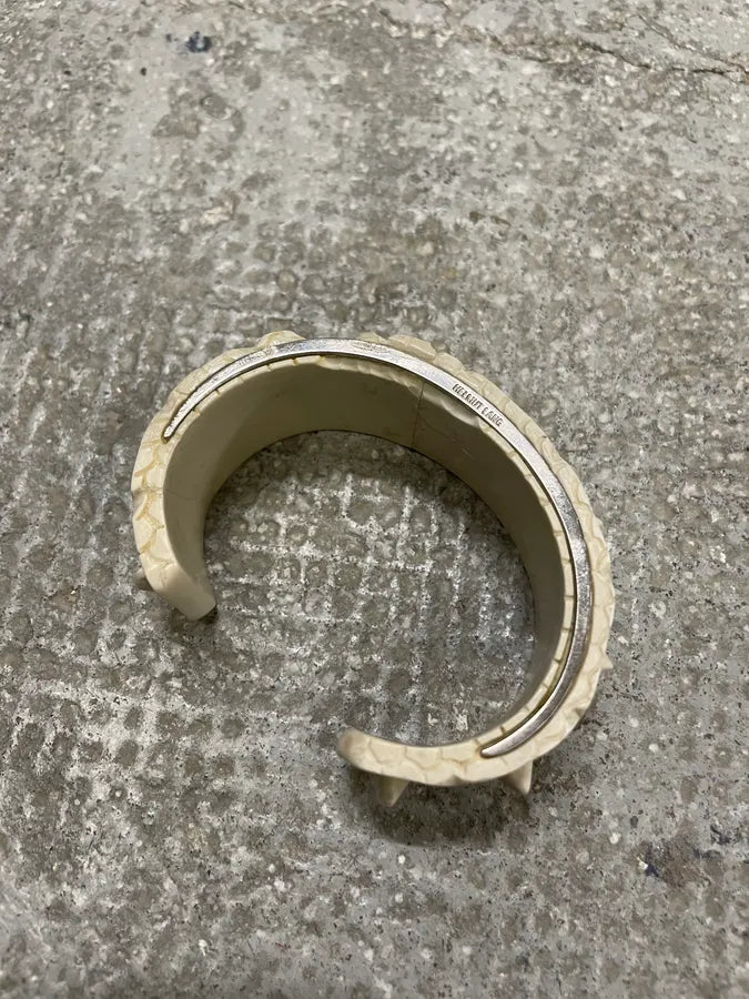 SS2005 Helmut Lang Alligator Resin Bracelet KrCqGKL 4