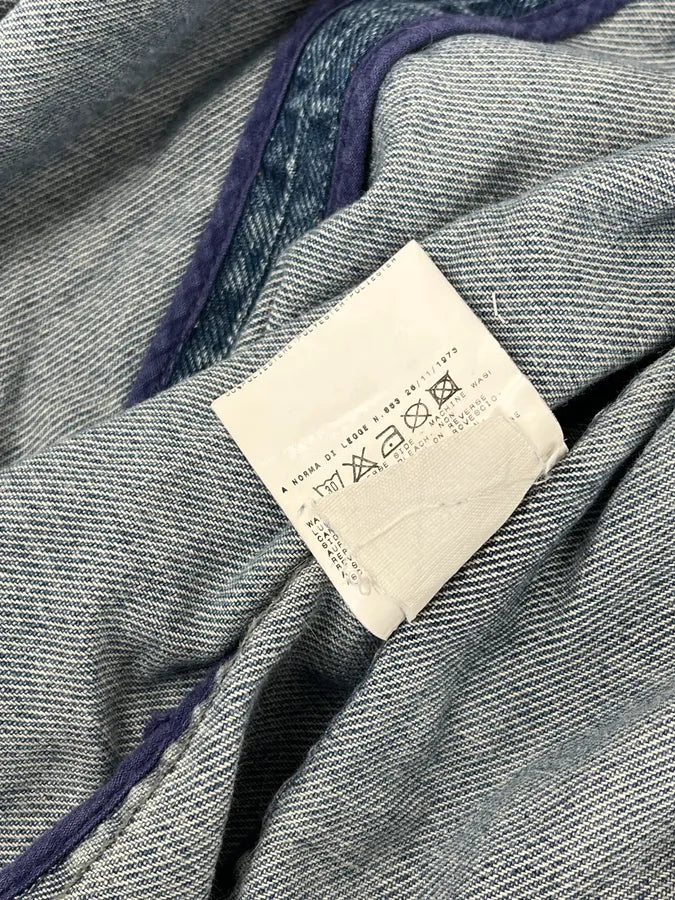 SS2005 Cavalli Blue Contemporary Multi-Pocket Denim Jacket  mYJJtbQ 11