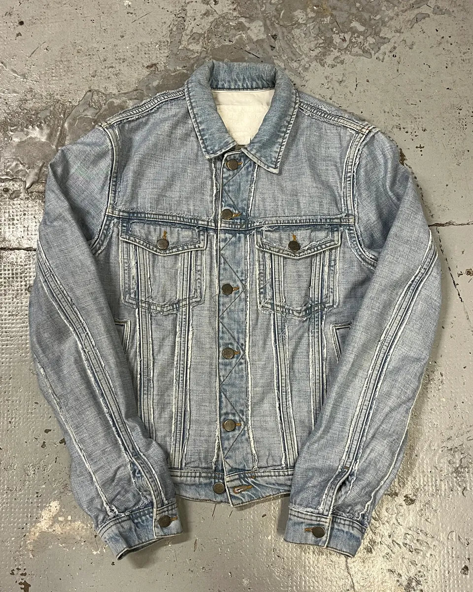 SS2005 Maison Margiela x H&M Reversed Denim Jacket Re-Edition MGnmXcc 0