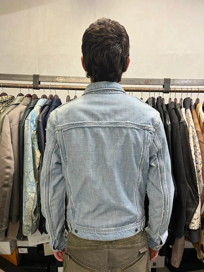 SS2005 Maison Margiela x H&M Reversed Denim Jacket Re-Edition MGnmXcc 2