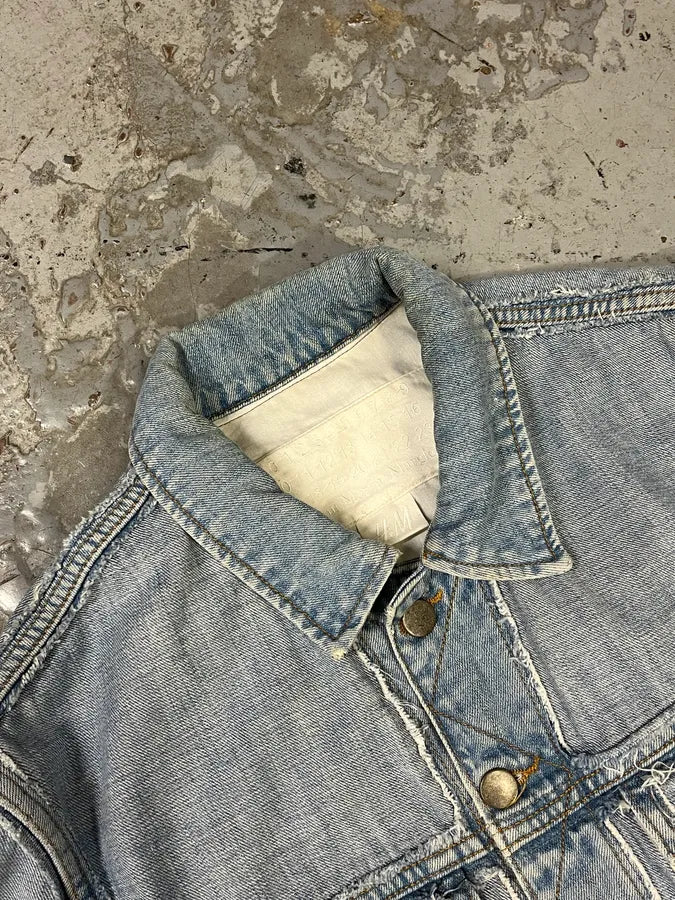 SS2005 Maison Margiela x H&M Reversed Denim Jacket Re-Edition MGnmXcc 3