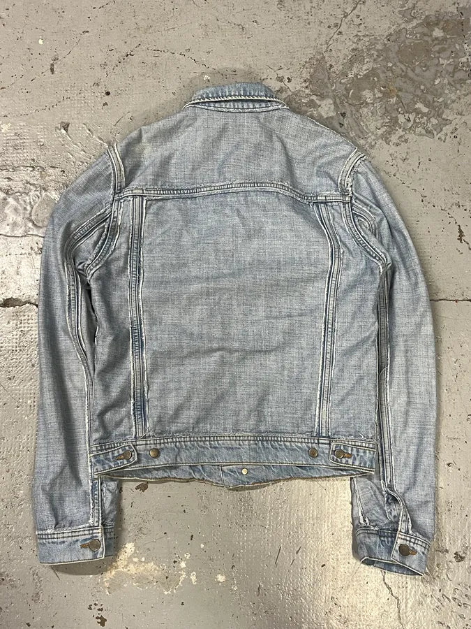 SS2005 Maison Margiela x H&M Reversed Denim Jacket Re-Edition MGnmXcc 4
