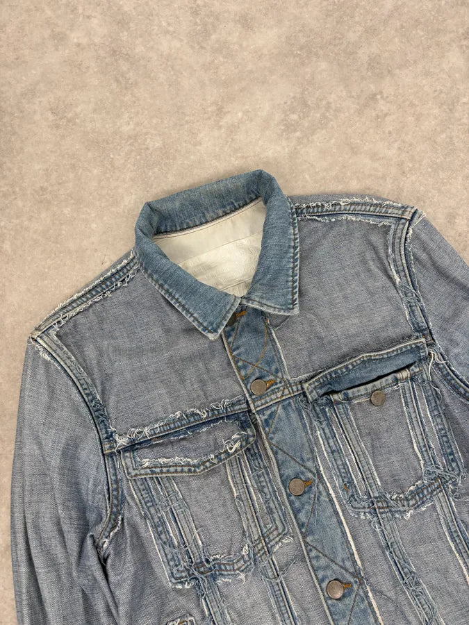 SS2005 Maison Margiela x H&M Reversed Denim Jacket Re-Edition DBIDSnA 4