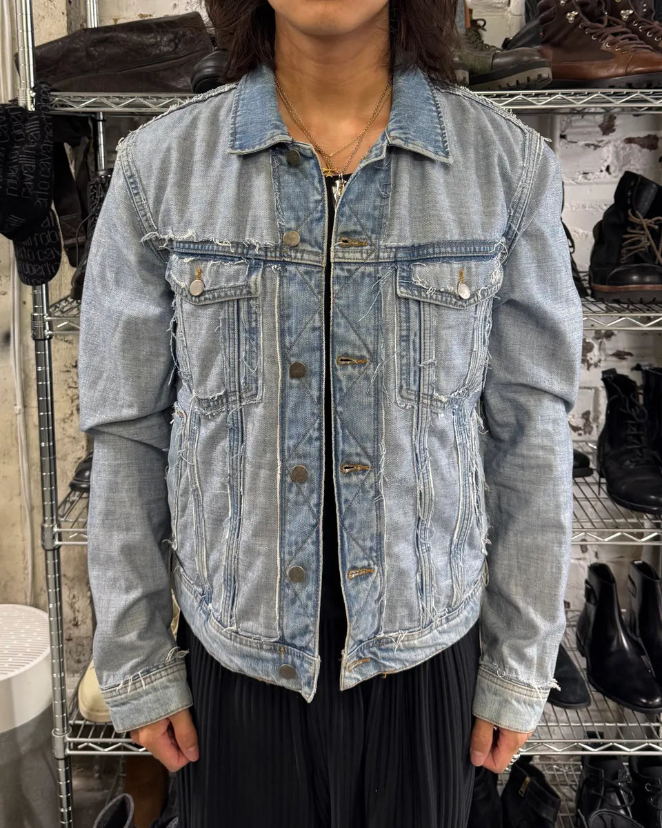 SS2005 Maison Margiela x H&M Reversed Denim Jacket Re-Edition pxFqKMk 1