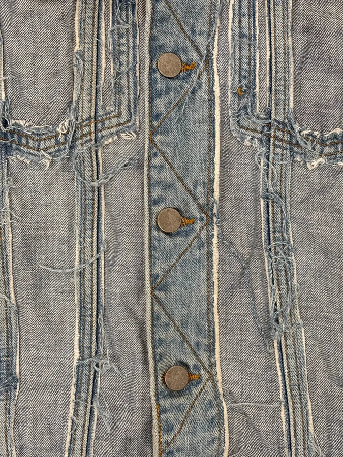 SS2005 Maison Margiela x H&M Reversed Denim Jacket Re-Edition DBIDSnA 8