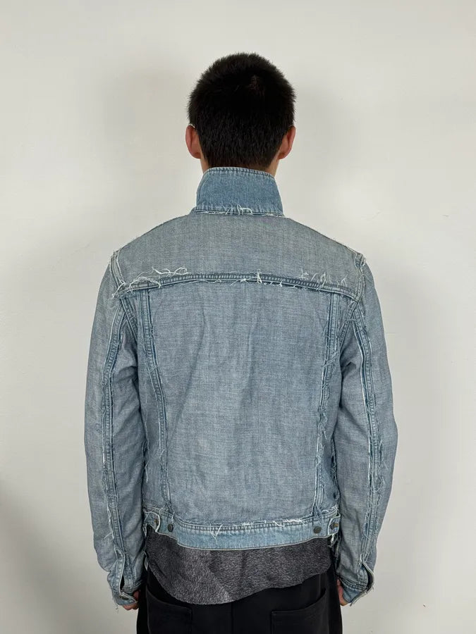 SS2005 Maison Margiela x H&M Reversed Denim Jacket Re-Edition DBIDSnA 2