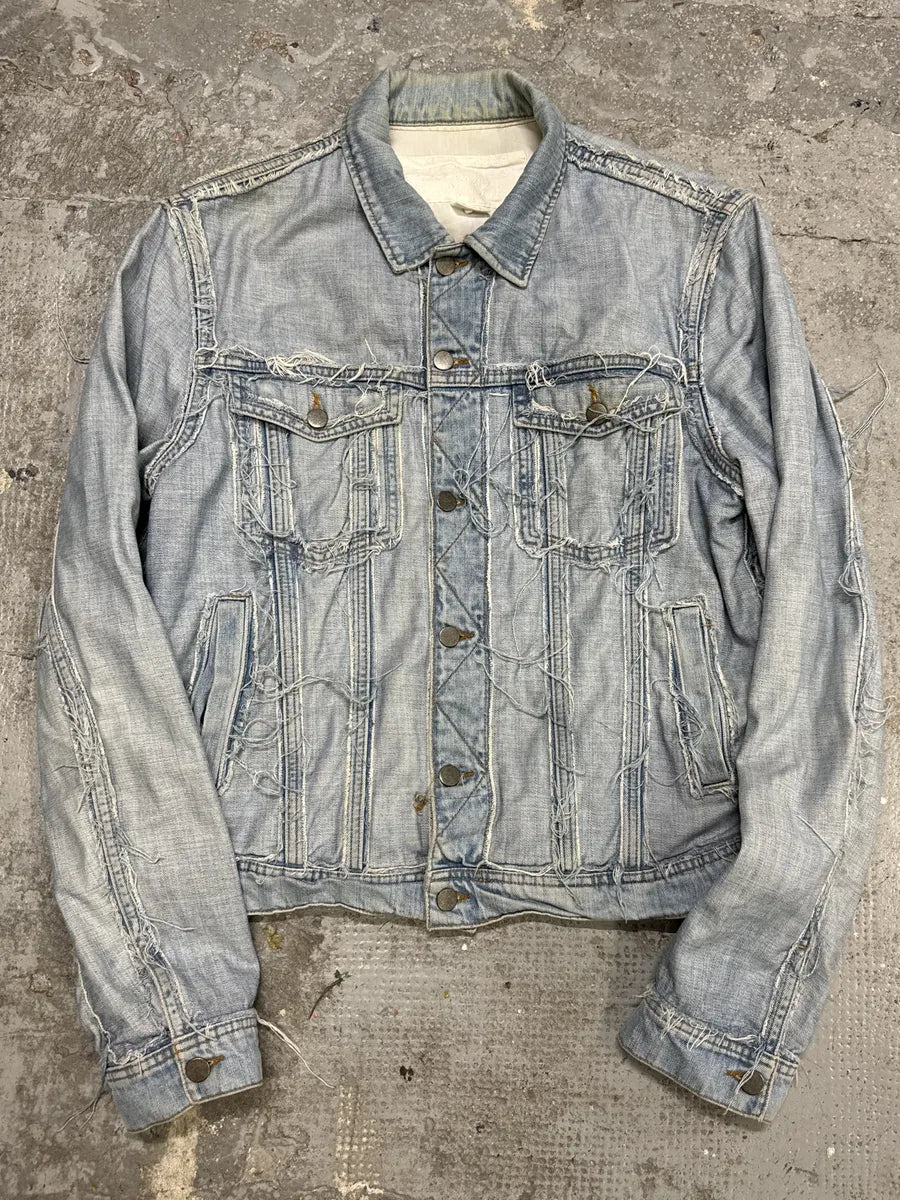 SS2005 Maison Margiela x H&M Reversed Denim Jacket Re-Edition (XL) XJPAklY 0